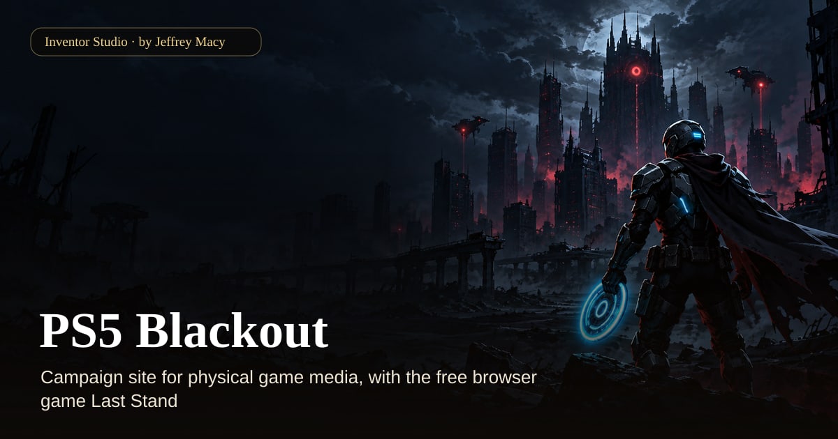 PS5 Blackout